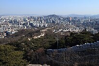 Photo of Downtown Seoul in 2015