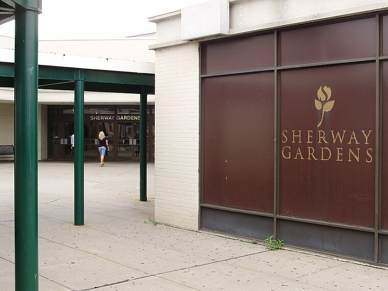 Sherway Gardens Map - Shopping center - Toronto, Ontario, Canada