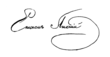 assinatura de Inácio (Briantchaninov)