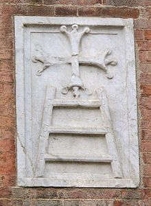 Coat of arms of Santa Maria della Scala Simbolo santa maria della scala.JPG