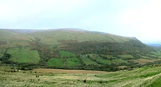 Fan Bwlch Chwyth mountain in United Kingdom