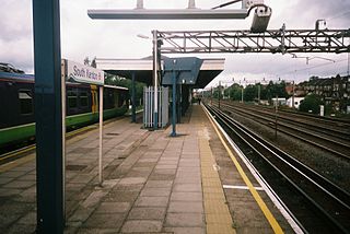 <span class="mw-page-title-main">South Kenton station</span> London Underground and railway station