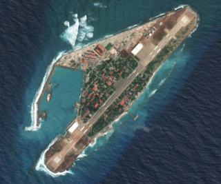 <span class="mw-page-title-main">Spratly Island</span> One of the Spratly Islands in the South China Sea