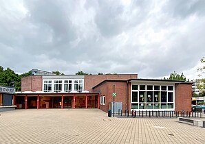 Aula (1961), rechts vom Eingang