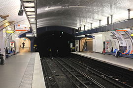 La station de la ligne 5.