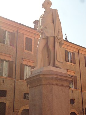 Statue of Alessandro Tassoni in Modena