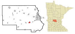 Location of Cold Spring, Minnesota