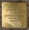 Stolperstein Konstanzer Str 2 (Wilmd) Viktor Engel.jpg
