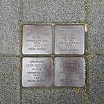 Stumbling blocks for the Redisch family, Bottrop