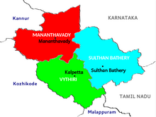 Wayanad In Kerala Map Wayanad District - Wikipedia