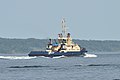 English: Tugboat Svitzer Mjølner leaving Fredericia harbor.