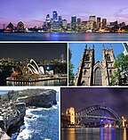 Australia - Sydney, Widok z parku rozrywki Luna Pa