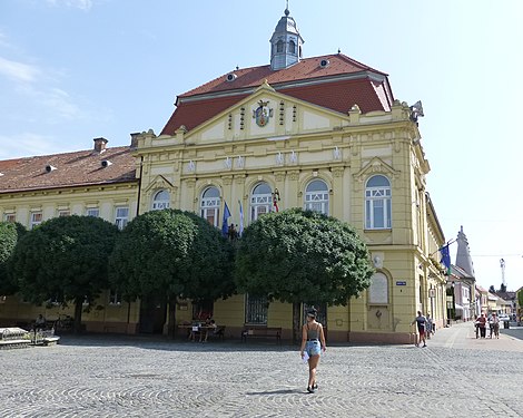 Szigetvar Town Hall in 2019