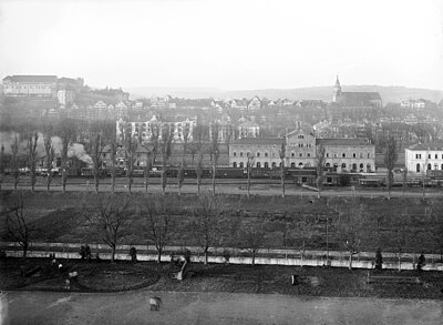 Tübingen, Bahnhof, 1904 (8411835808).jpg