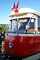 Čeština: Tramvaj č. 5001, Tatra T1 v roce 2005. Tramvaj je součástí výstavy Střešovického historického muzea MHD v Praze English: Tram 5001 (Tatra T1) in 2005. Part of the exhibition from the Střešovice historical museum in Prague, CZ