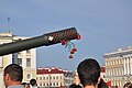 * Nomination Tank guns of the Soviet Union at the evenment of 9 mai 2016 in the Palace Square --Reda Kerbouche 05:21, 12 May 2016 (UTC) * Decline  Oppose Insufficient quality. Sorry. The heads are disturbing. --XRay 07:22, 12 May 2016 (UTC)