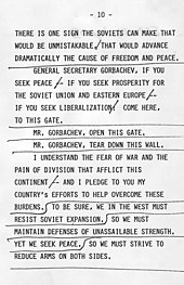 Page 10 of the "Tear Down this Wall" speech Tear Down This Wall p10.jpg