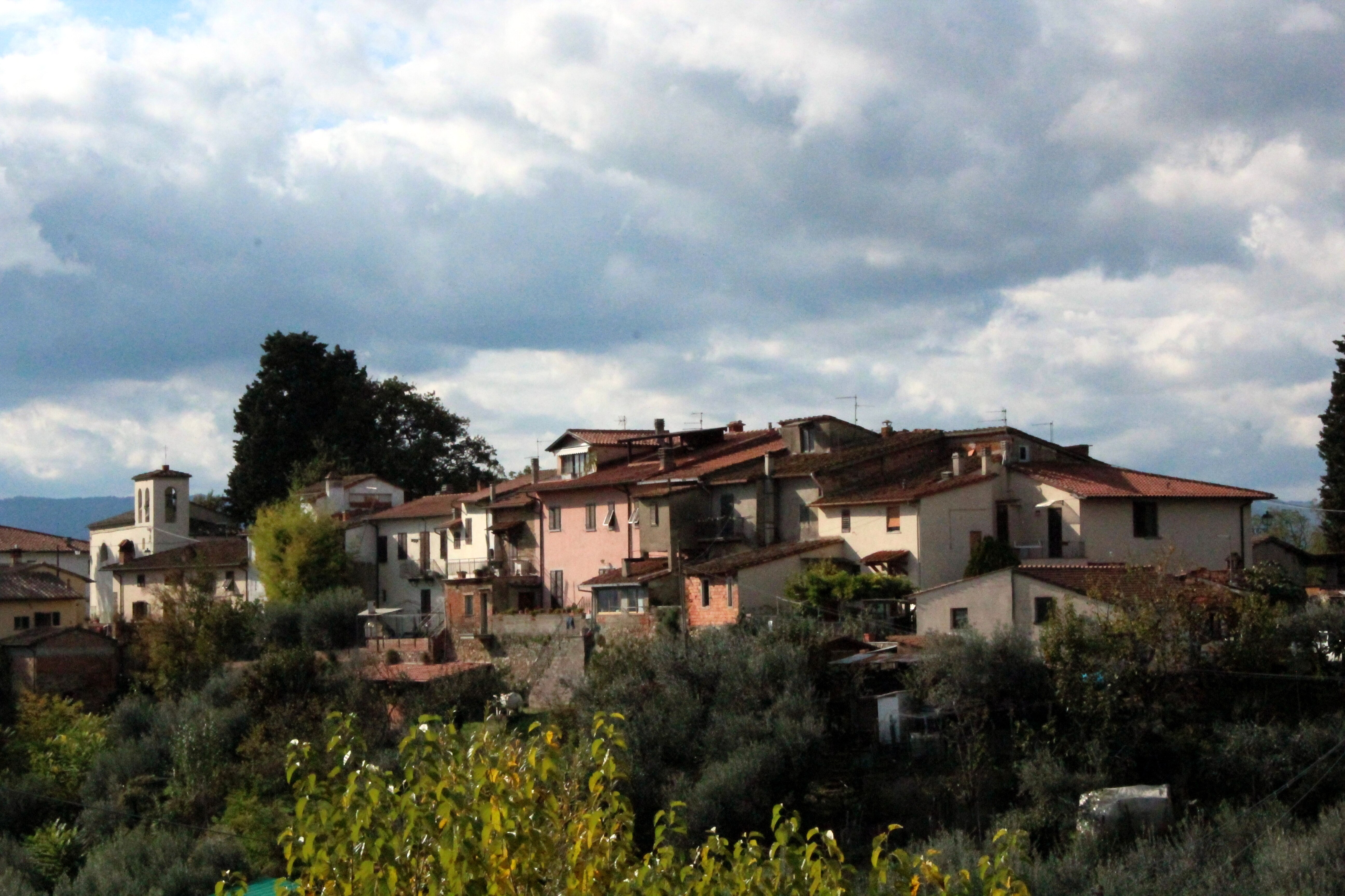 Montemarciano Map Village Terranuova Bracciolini Tuscany Italy