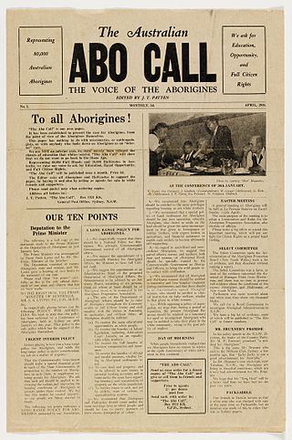 <i>Abo Call</i> First Aboriginal-focused publication in Australia