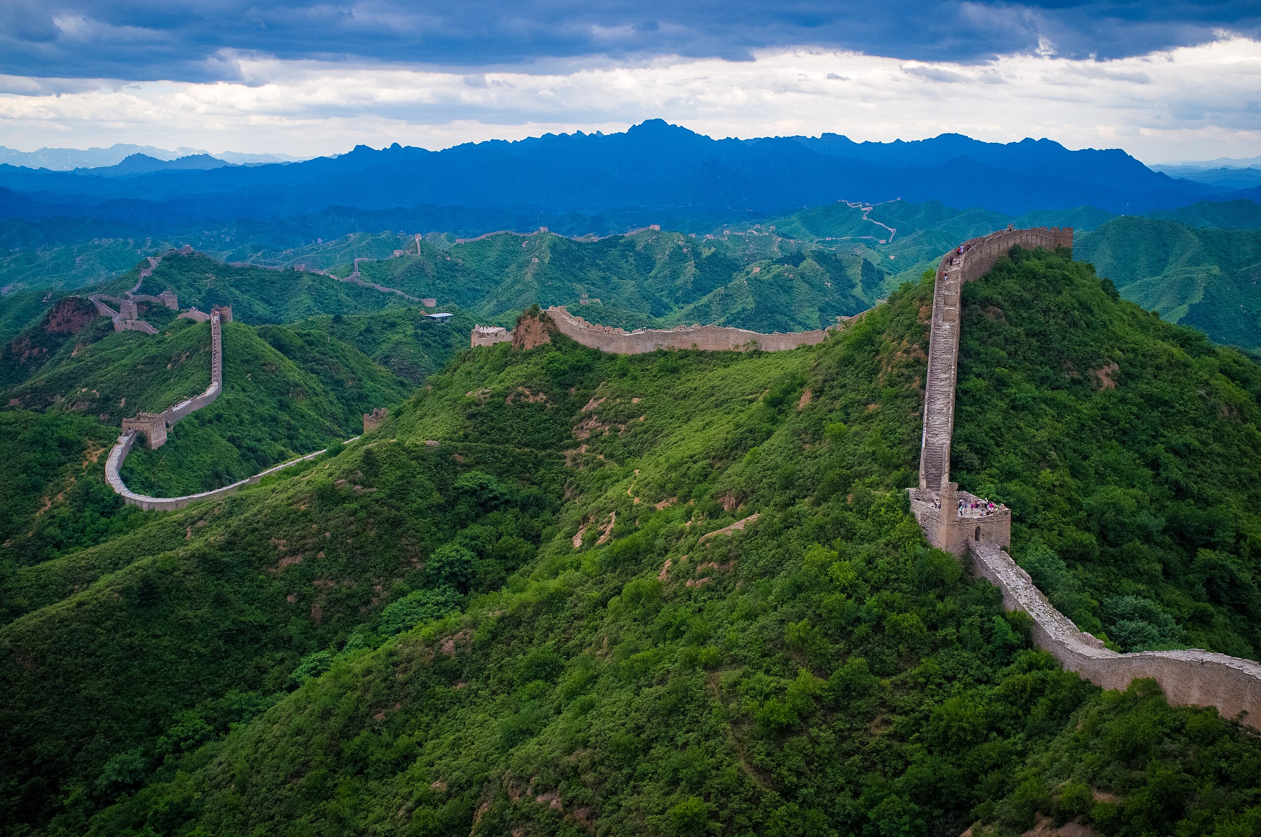 The Great Chinese Wall close to Jinshanling Stock Photo by ©hecke06 58310871