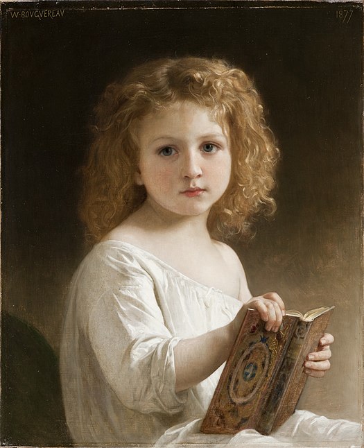 "Le livre de fables" di William-Adolphe Bouguereau, 1877
