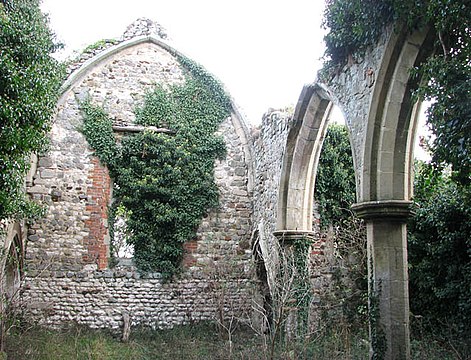 L'église Saint-Félix en ruines de Babingley