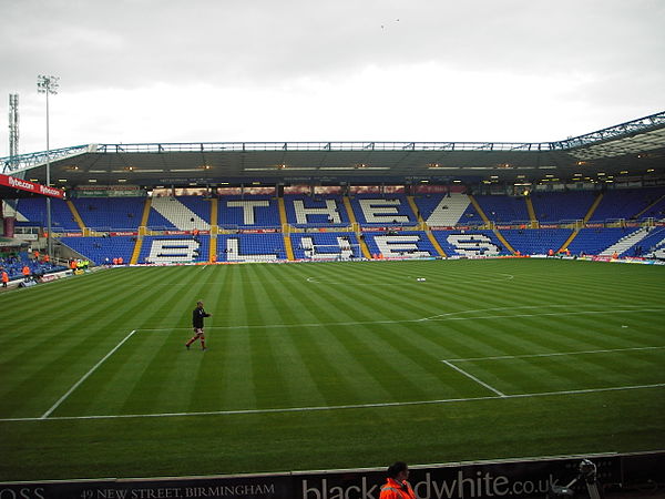 The Tilton Road end, with the Kop to the right