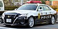 Toyota Crown assigned to traffic duty in Tachikawa