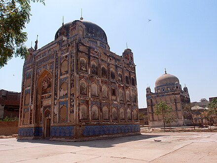 Tombs of the Talpur Mirs in Hyderabad.