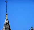 * Nomination The weather vane and the bell tower just before their destruction--Celeda 09:46, 27 August 2020 (UTC) * Decline  Oppose Strange composition, lack of details --Uoaei1 10:03, 27 August 2020 (UTC)