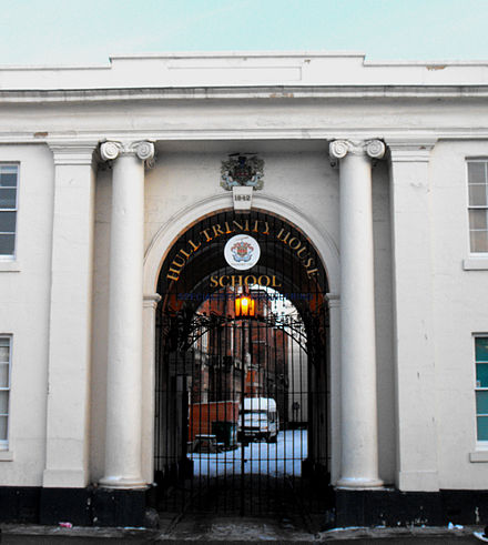Entrance to Hull Trinity House School