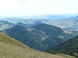 Vist des del costat sud del Taga (entre coll de Jou i el cim).