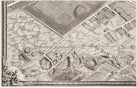 Turgot map of Paris 1739, Norman B. Leventhal Map Center
