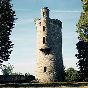 Cantacuzino water tower, Florești Photographer: Teodosius7