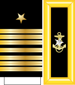 Commodore of the Union Navy, 1864–1865 variant.