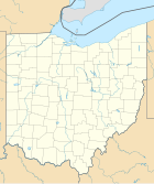 Beliggenhet i Ohio