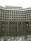 Миниатюра для Файл:Unfinished hospital in Hovrino.JPG