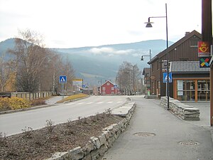 Vågå: Geografie, Einwohner, Geschichte