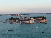 San Giorgio Maggiore, Venice Venise - S Giorgio Maggiore depuis le campanile St Marc.JPG