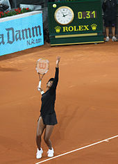 Williams at the 2010 Madrid Open