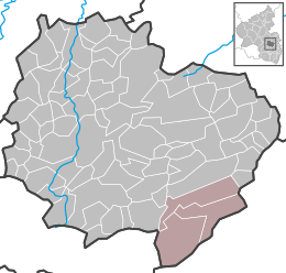 Verbandsgemeinde Eisenberg (Pfalz) - Carte