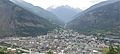 La ville de Viège, Valais