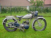 Victoria motorfiets uit 1935