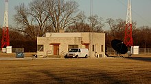 WGRB's transmitter building WGRB transmitter building.jpg