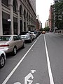 This photo is of Wikis Take Manhattan goal code R3, Bike Lane, standard.