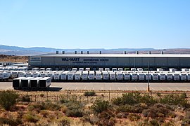 Walmart Distribution Center seen from Interstate 15 in Hurricane, Utah