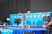 Deutsch: Gewichtheben bei den Olympischen Jugendspielen 2018; Tag 1, 7. Oktober 2018; Jungen 56 kg English: Weightlifting at the 2018 Summer Youth Olympics at 7 October 2018 – Boys' 56 kg