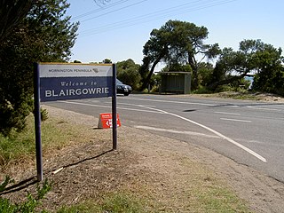 <span class="mw-page-title-main">Blairgowrie, Victoria</span> Town in Victoria, Australia
