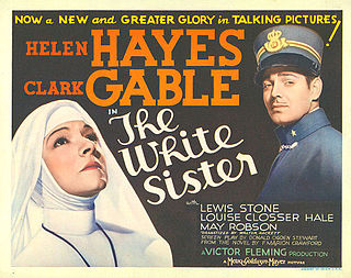 <i>The White Sister</i> (1933 film) 1933 film by Victor Fleming