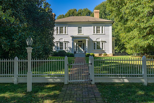 Lexington's oldest home, The Homestead, listed on the National Register of Historic Places.